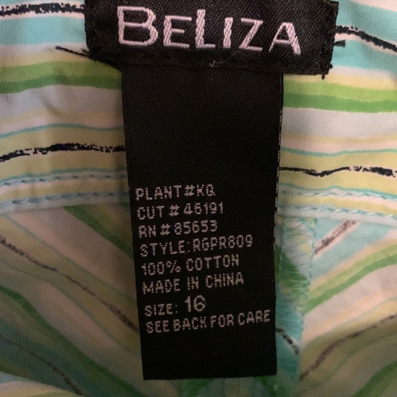 Beliza Summer/spring chevron skirt for vacation size 16. - Picture 2 of 4